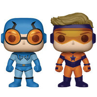 Pop DC Heroes Booster Gold & Blue Beetle Previews Exclusive Vinyl Figures 2-Pack