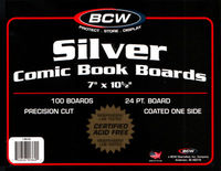 Silver Backing Board 100 pack