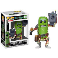 Pop Animation Rick & Morty - Pickle Rick w/ Laser Vinyl Figure