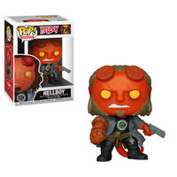 Pop Movies: Hellboy - Hellboy w/BPRD Tee