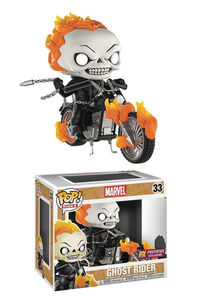 Pop Rides Marvel Classic Ghost Rider with Bike Previews Exclusive Vinyl Figure