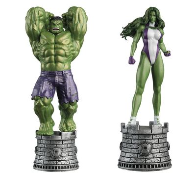 Marvel Chess Figure Coll Mag Special #1 Hulk & She-hulk