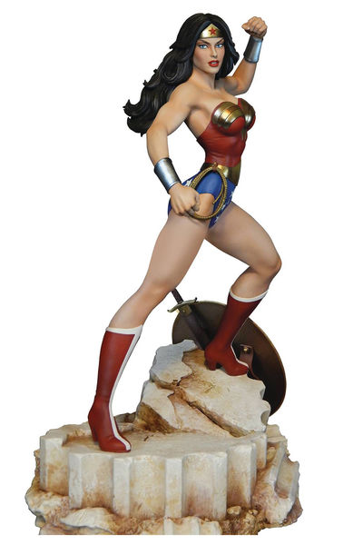 UPC 040232687235 product image for DC Super Powers Collection Wonder Woman 14-inch Maquette | upcitemdb.com