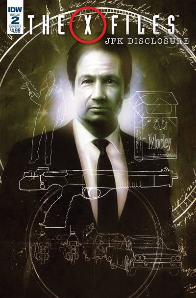 X-Files JFK Disclosure #2 (of 2) (Cover A - Menton3)