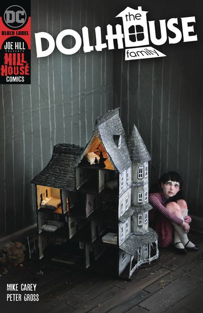 black doll house