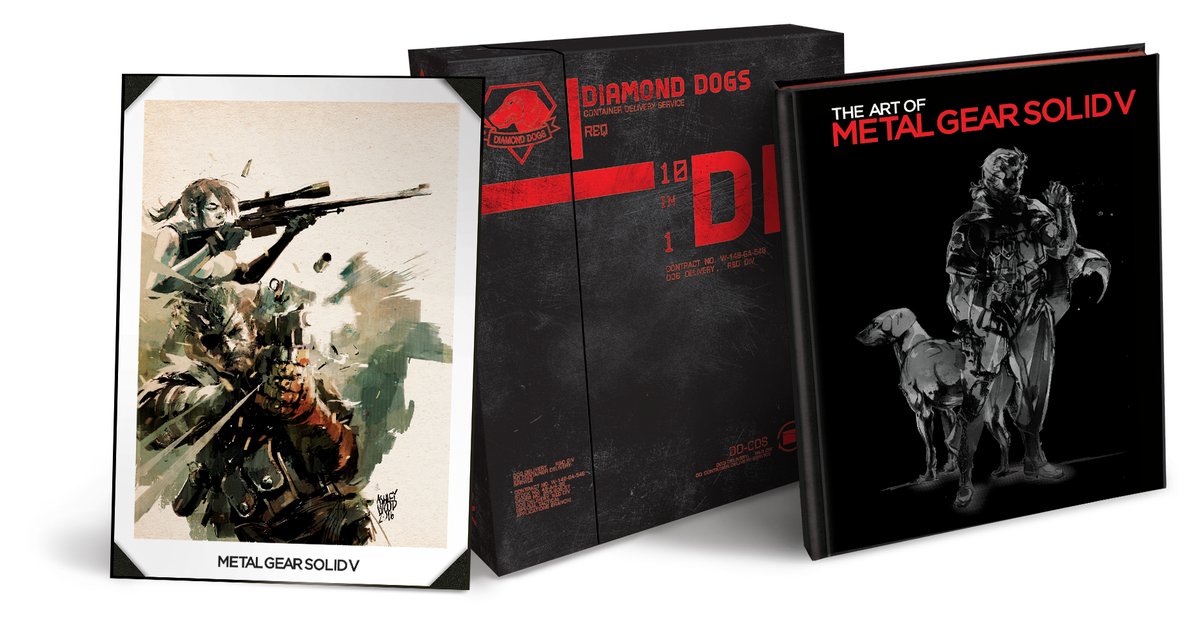 Dark Horse To Publish The Art Of Metal Gear Solid V Blog Dark Horse Comics