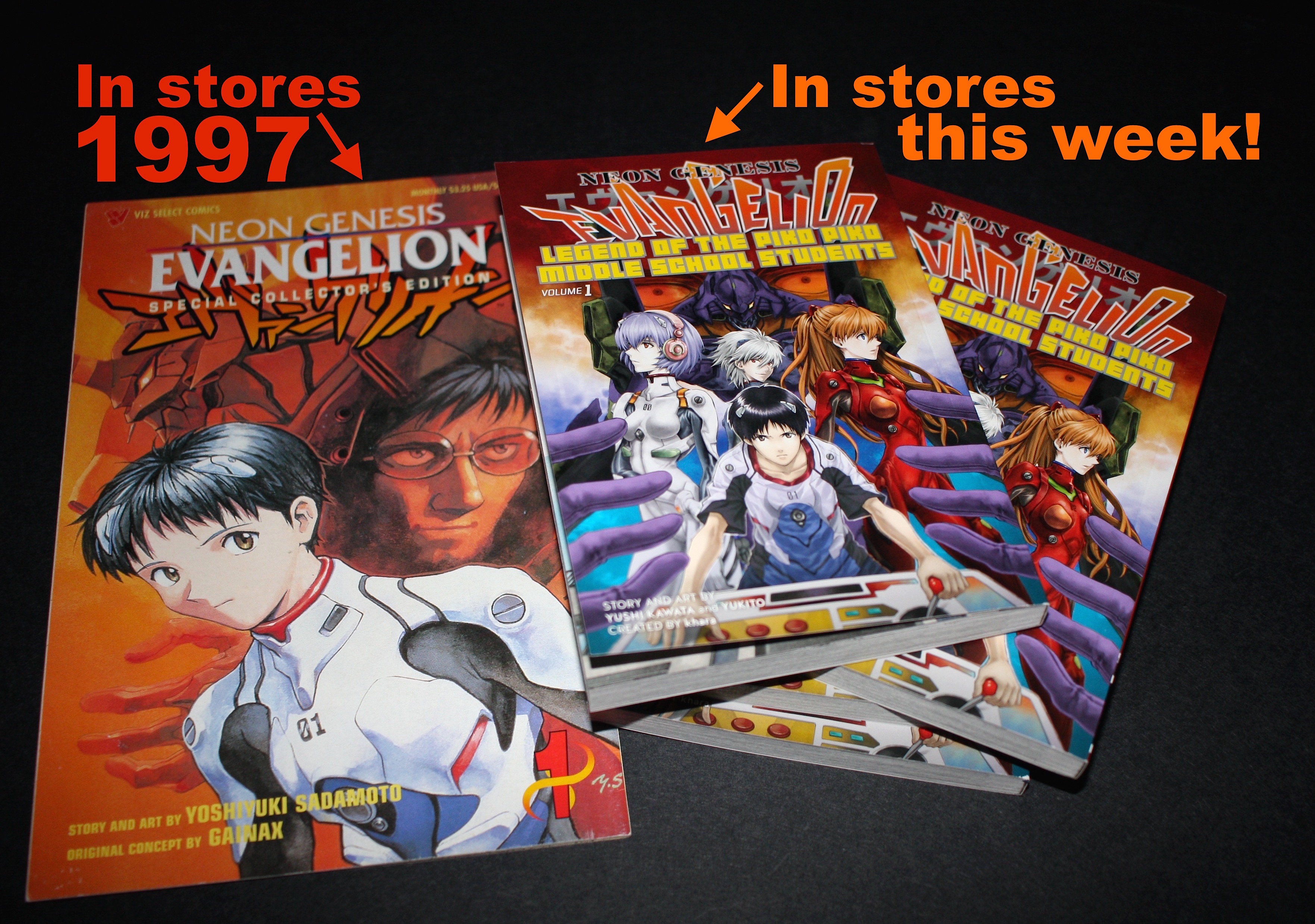 Manga Monday: Celebrate 20 Years of Evangelion Manga! :: Blog