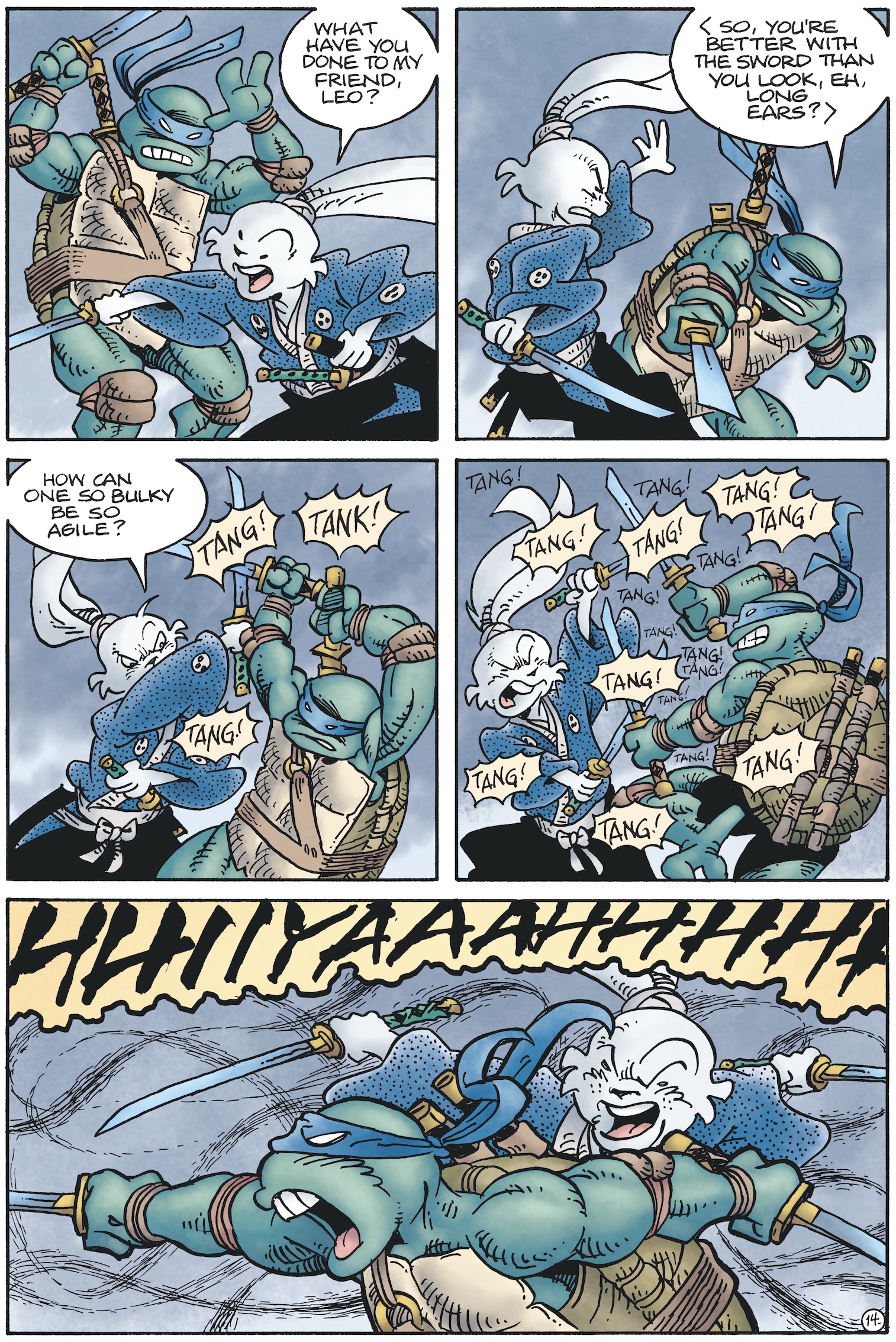 Nickelodeon’s ''Teenage Mutant Ninja Turtles'' and Stan Sakai’s ''Usagi