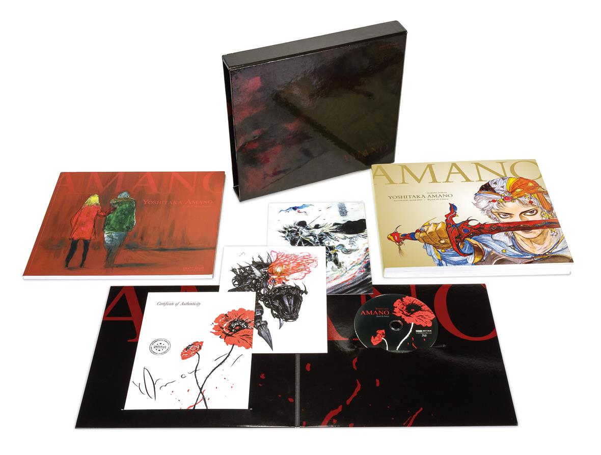 Unboxed Set - Yoshitaka Amano: The Illustrated Biography