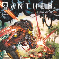 DARK HORSE COMICS PACKS A PUNCH WITH THE PREQUEL SERIES TO ANTHEM, BIOWARES HIGHLY ANTICIPATED GAME