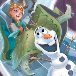 Dark Horse Goes on an Adventure With Queen Elsa and Princess Anna