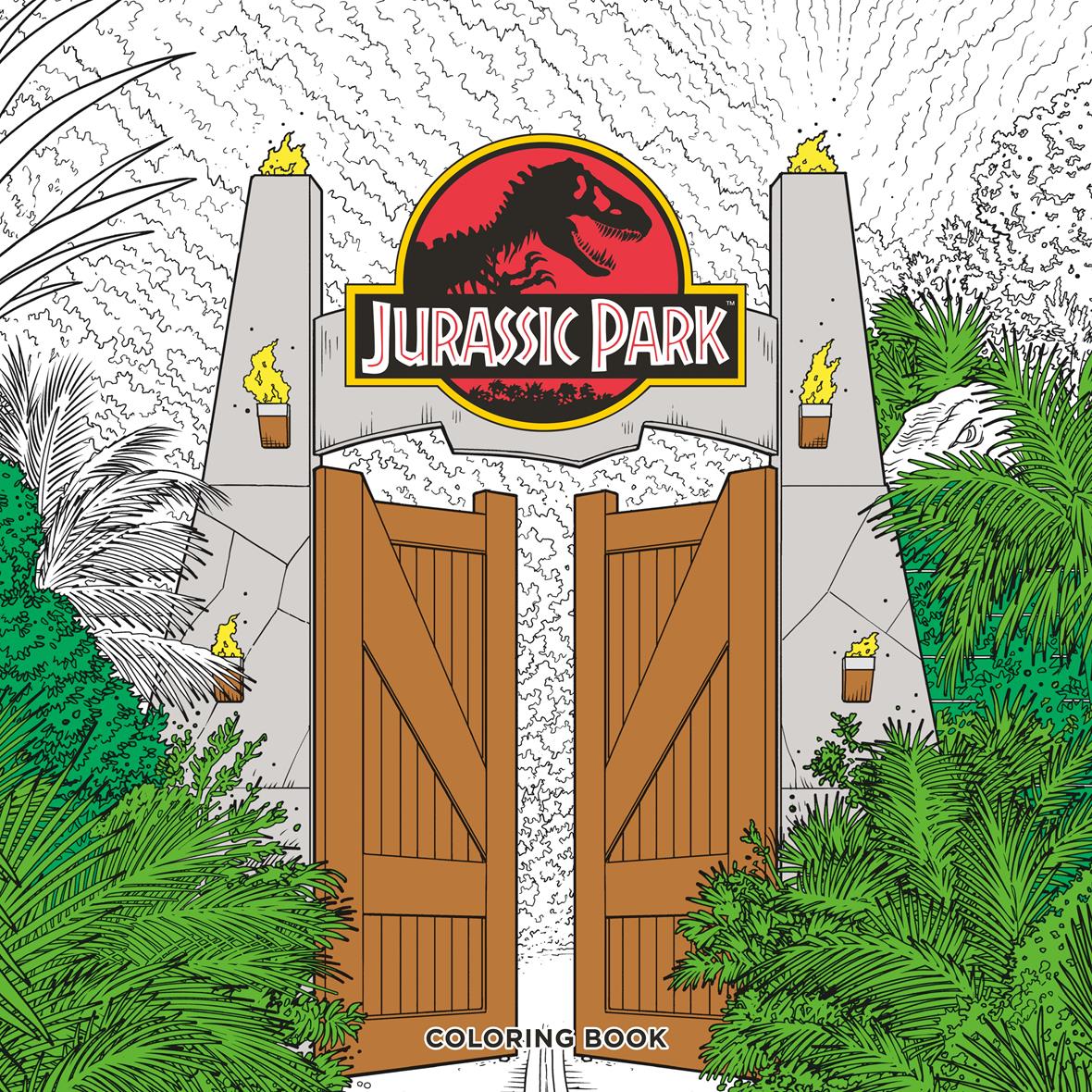 Jurassic Park Coloring Book