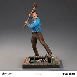 Celebrate 40 Years of the Evil Dead with an Exclusive Ash Statue from Dark Horse Direct