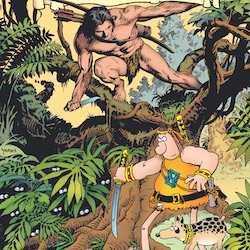 The Infamous Groo the Wanderer Returns in Crossover Comic Groo Meets Tarzan