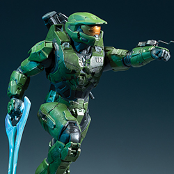 New Halo Infinite Master Chief Statue with Grappleshot