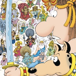 GROO’S TRAIL OF MAYHEM FINALLY RECEIVES DIVINE INTERVENTION IN ‘GROO: GODS AGAINST GROO’ :: Weblog :: Darkish Horse Comics GROO’S TRAIL OF MAYHEM FINALLY RECEIVES DIVINE INTERVENTION IN ‘GROO: GODS AGAINST GROO’ :: Weblog :: Darkish Horse Comics