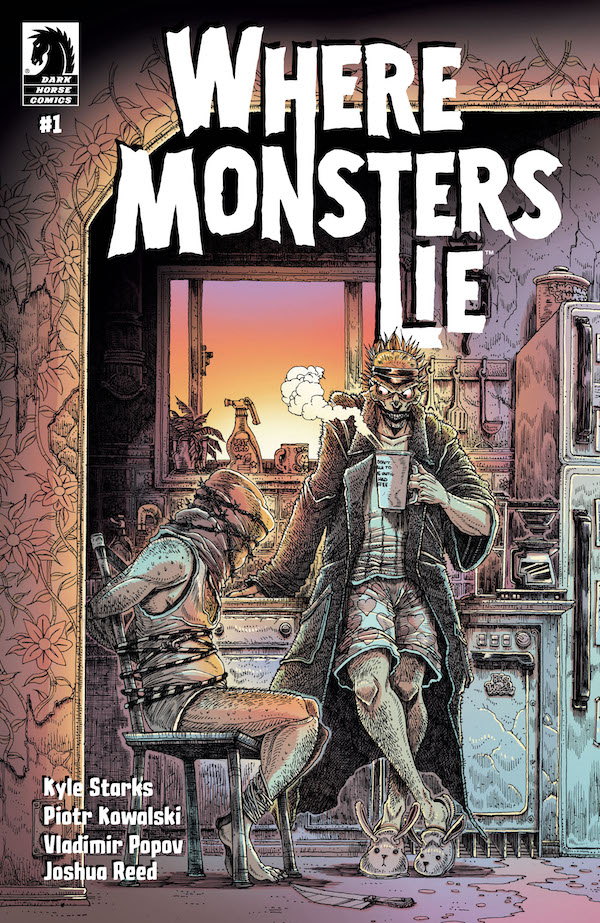 Where Monsters Lie #1 variant by James Stokoe