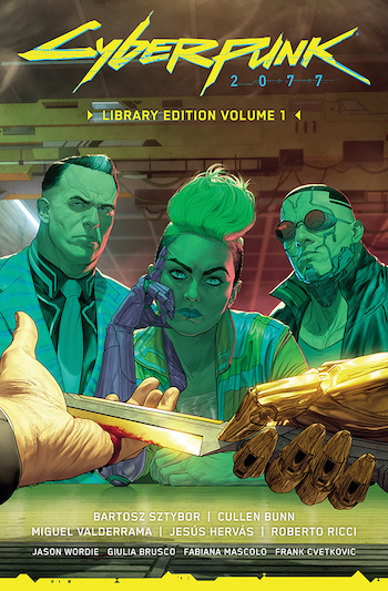 EXPLORE NIGHT CITY LIKE NEVER BEFORE IN THE “CYBERPUNK 2077 LIBRARY EDITION  VOLUME 1” :: Blog :: Dark Horse Comics