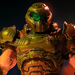 UAC APPROVED: DARK HORSE DIRECT EXCLUSIVE 1/6 SCALE DOOM SLAYER ACTION FIGURE FROM DOOM ETERNAL 