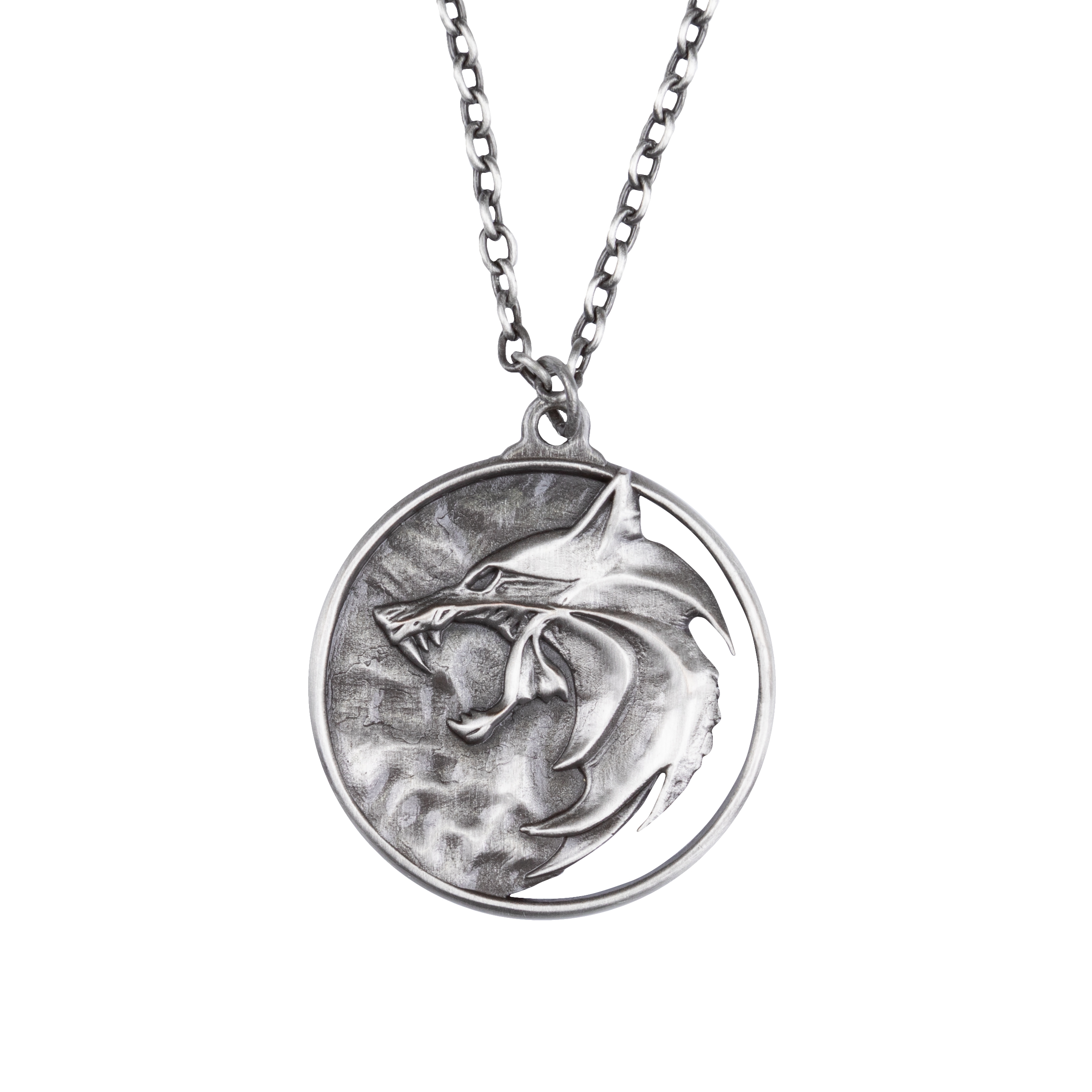Witcher Season 3 Wolf Medallion Necklace