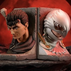 GUTS AND GRIFFITH FACE OFF IN DARK HORSE DIRECTS NEWEST BOOKENDS