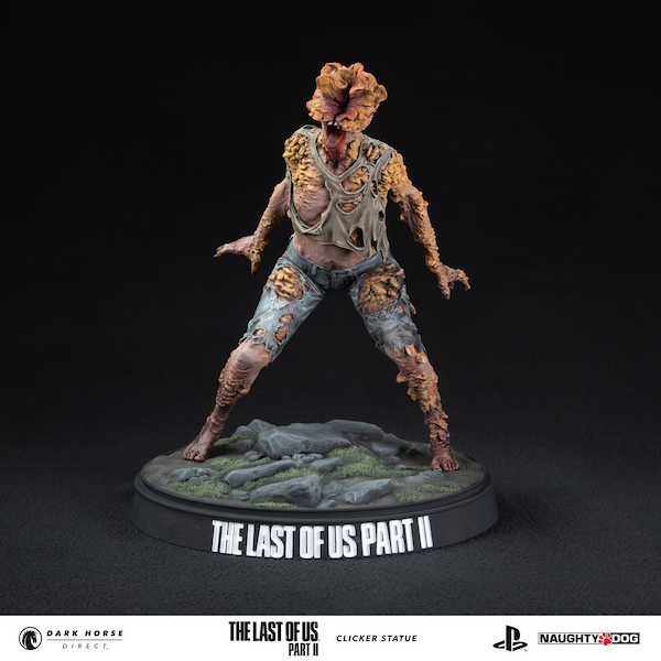 The Last of Us Part ll Clicker Statue