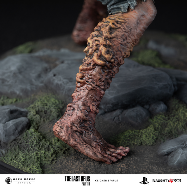 The Last of Us Part ll Clicker Statue