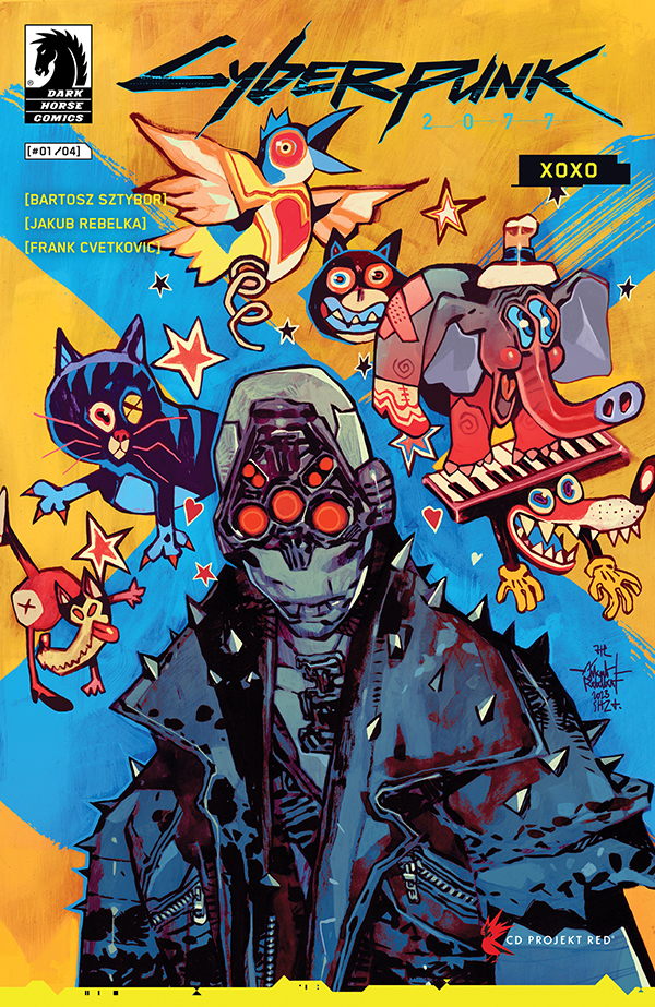 Cyberbunk 2077: XOXO issue #1 cover