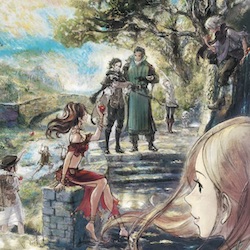 JOURNEY TO THE FANTASTIC WORLD OF OCTOPATH TRAVELER IN THE ART OF OCTOPATH TRAVELER