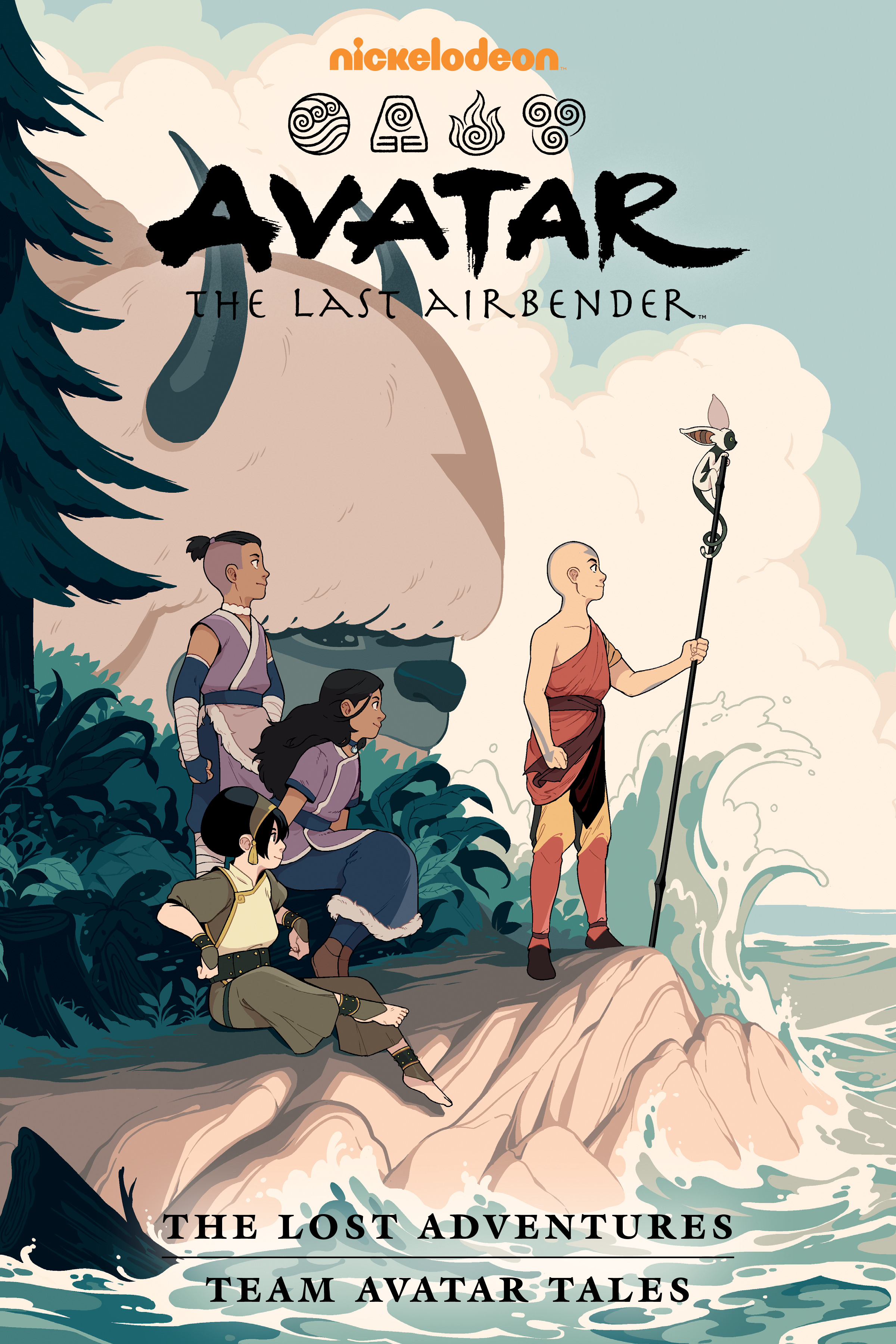 Avatar: The Last Airbender The Lost Adventures and Team Avatar Tales Omnibus Cover 