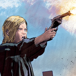 REVENGE STALKS A YOUNG GIRL IN “GUNSLINGERS”