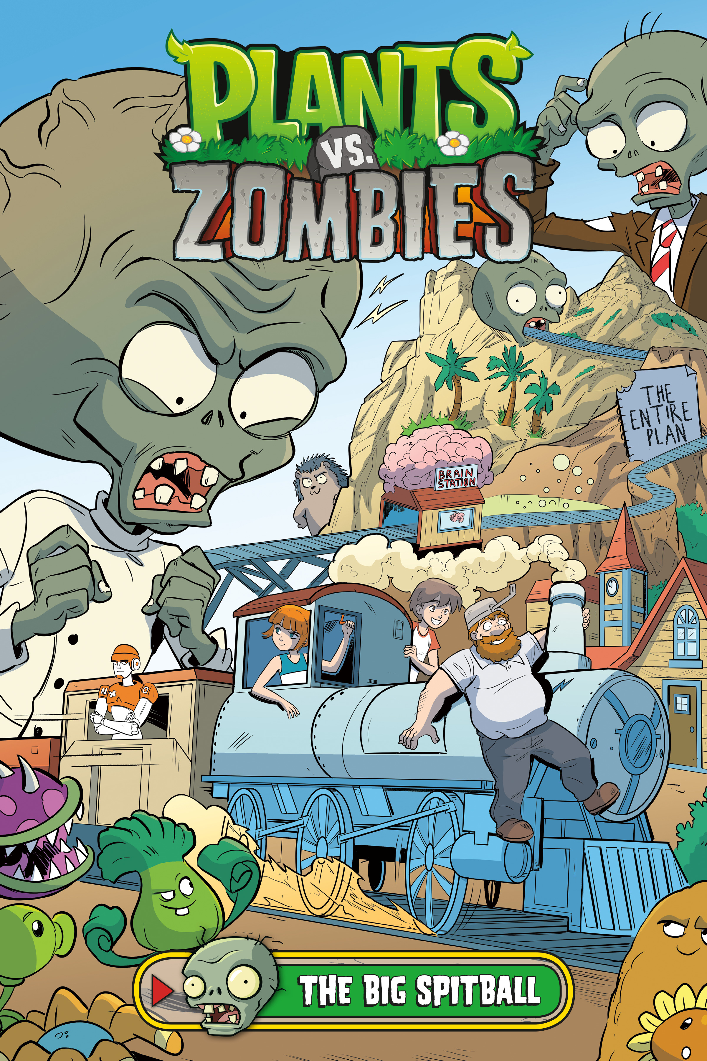 PLANTS VS. ZOMBIES VOLUME 24: THE BIG SPITBALL ANNOUNCED