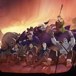 JUMP INTO EXANDRIA IN �THE ART OF THE LEGEND OF VOX MACHINA�