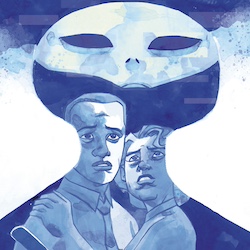 COLLECT THE FIRST TWO ARCS OF JAMES TYNION IV AND MICHAEL AVON OEMING’S “BLUE BOOK”