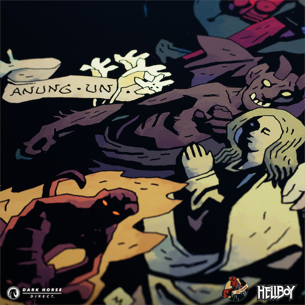  Hellboy 30th Anniversary Special Screenprint 