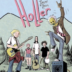 SAY HELLO TO HOLLER, A GRAPHIC NOVEL CELEBRATING GRUNGE AND THE 90S