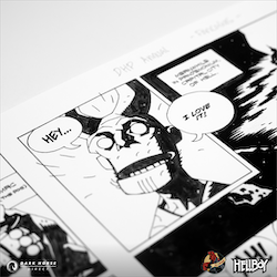 Dark Horse Direct Announces Hellboy’s 30th Anniversary Pancakes Screenprint