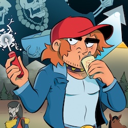 THE MAGIC OF THE TRAILER PARK IN HIT WEBTOON SERIES “TRAILER PARK WARLOCK” COMES TO PRINT