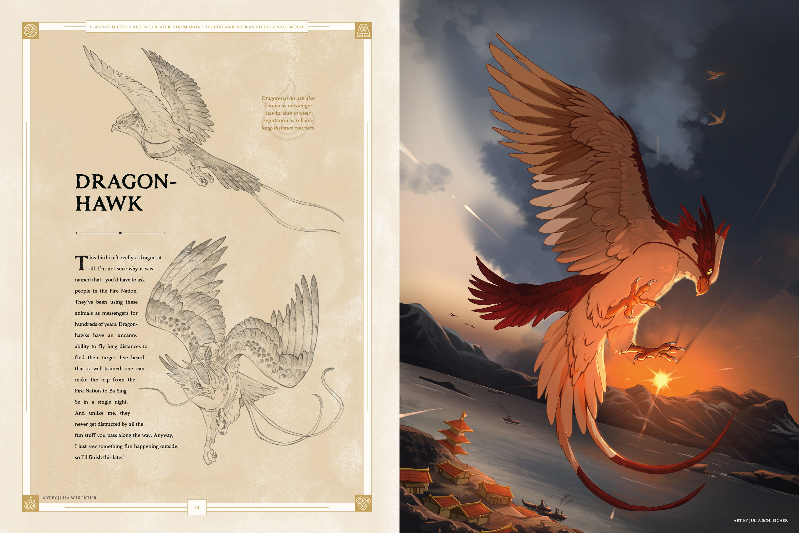 Dragon-Hawk - Arr by Julia Sleicher