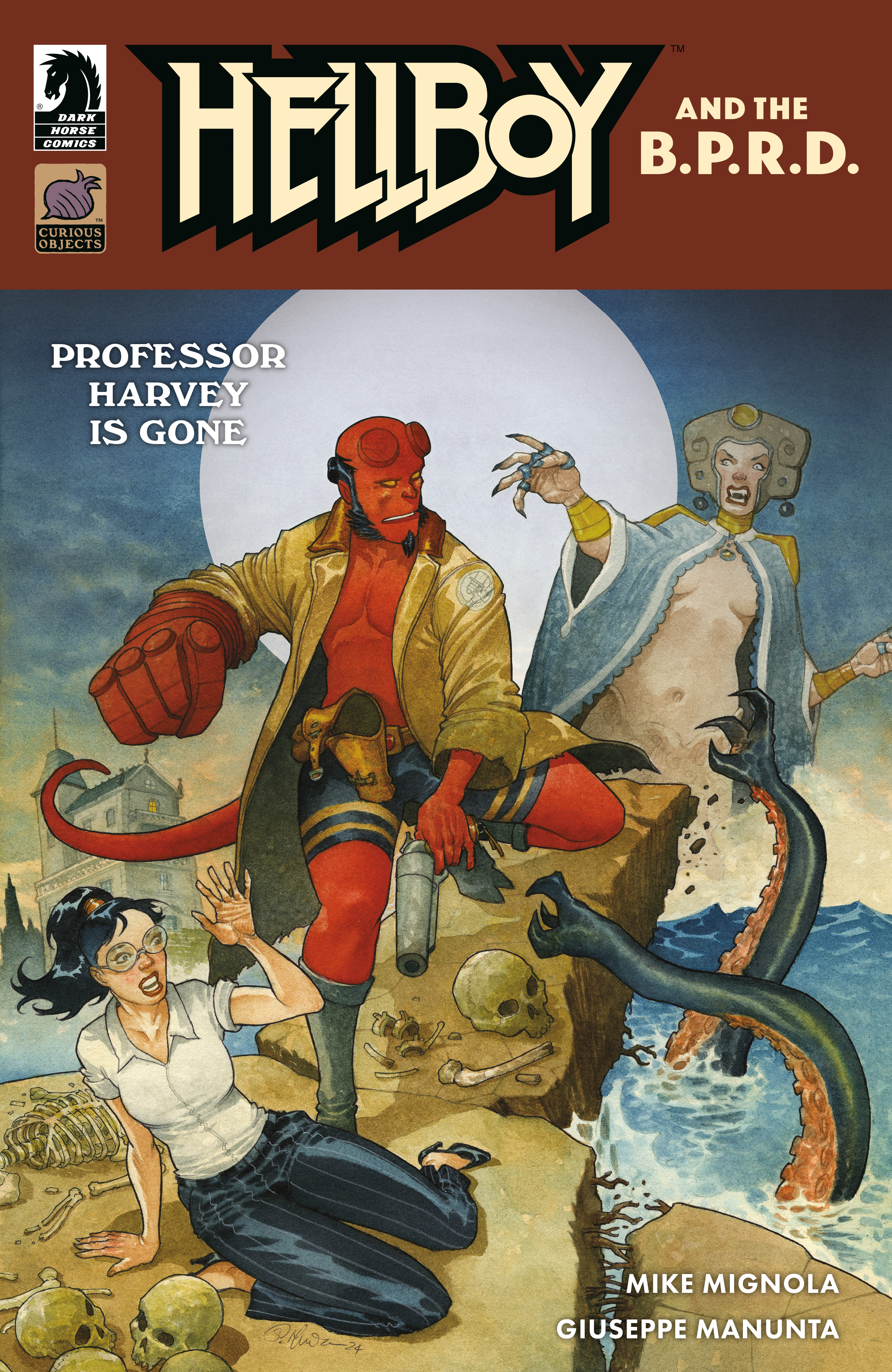 Hellboy and the B.P.R.D.: Professor Harvey is Gone