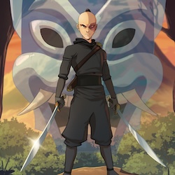 ZUKO BECOMES THE BLUE SPIRIT FOR THE VERY FIRST TIME IN THE NEW GRAPHIC NOVEL AVATAR: THE LAST AIRBENDER—ENTER THE BLUE SPIRIT