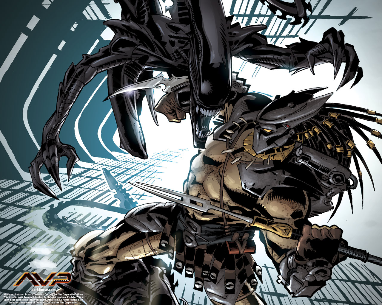 Aliens vs. Predator: Three World War :: Desktops :: Dark Horse Comics