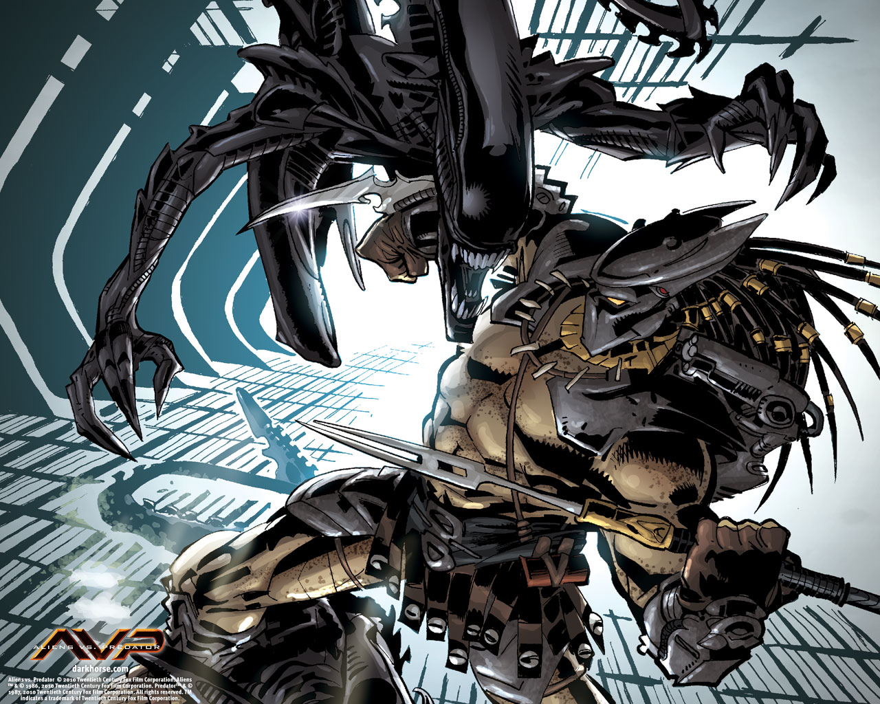 Comics Aliens Vs. Predator: Three World War HD Wallpaper