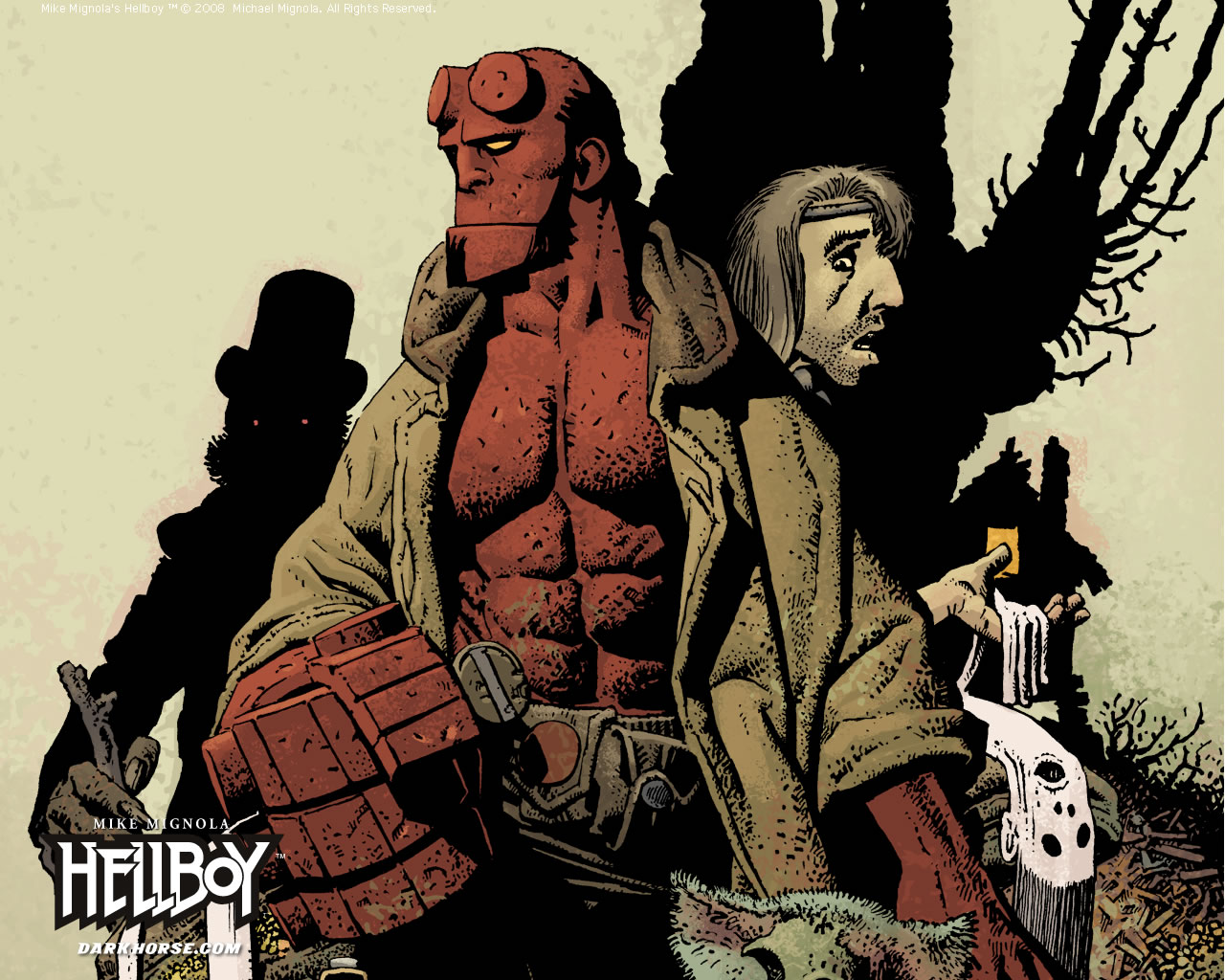 Hellboy Desktops Dark Horse Comics