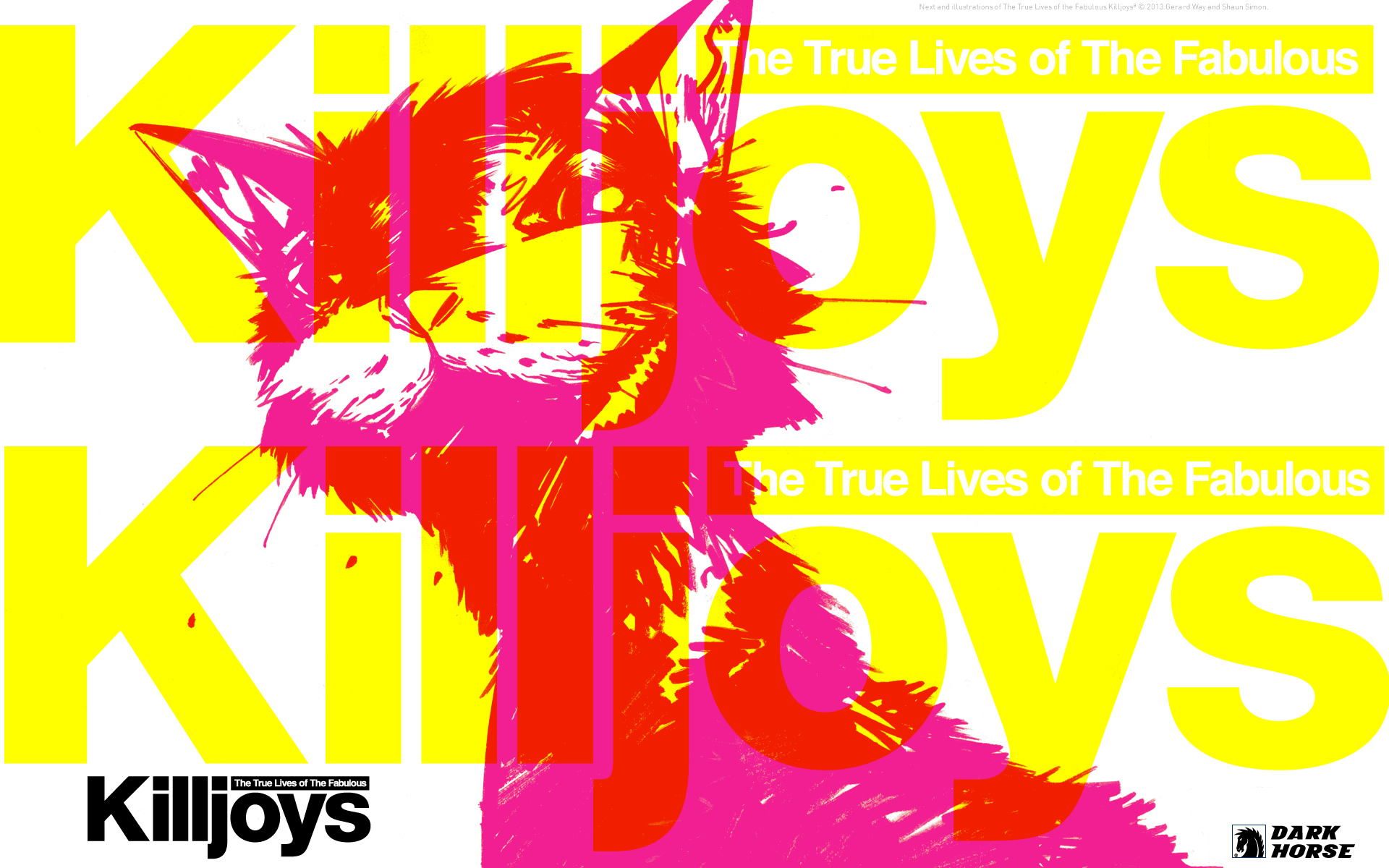 The True Lives of The Fabulous Killjoys :: Desktops :: Dark Horse Comics