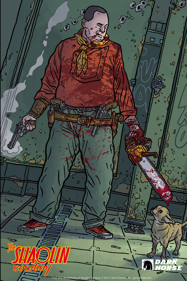 Shaolin Cowboy :: Desktops :: Dark Horse Comics