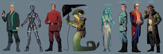 Star Wars Agent of the Empire Characters