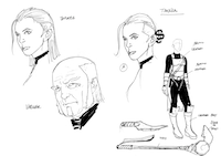 Lost Tribe of the Sith Sketches