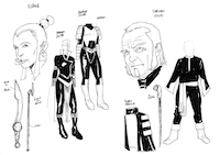 Lost Tribe of the Sith Sketches