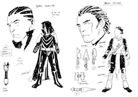 Lost Tribe of the Sith Sketches